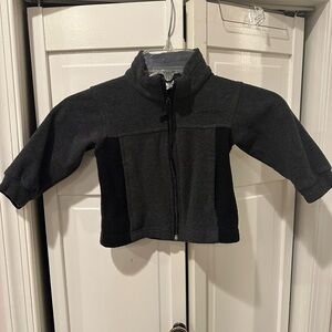 Columbia Black Fleece Jacket with High Collar
